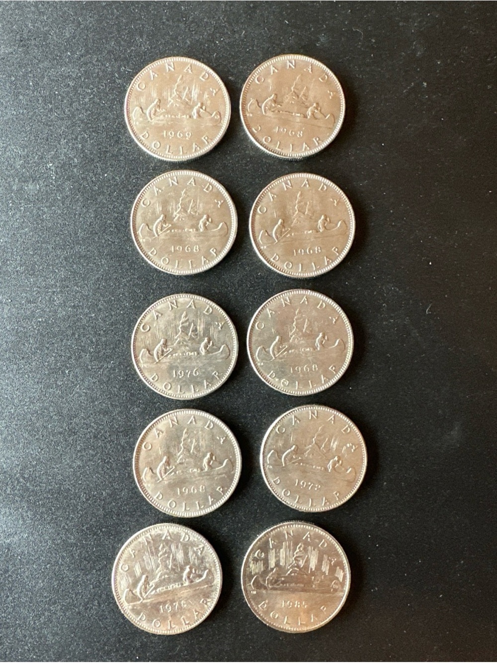 Lot of 10 Canadian Dollars of Various Years and Events - Canadian Collectibles